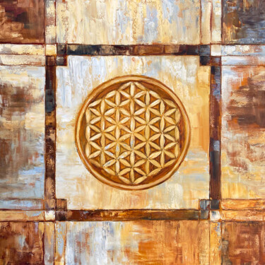 Pittura intitolato "Balance of the Univ…" da Sasha Tovstik, Opera d'arte originale, Olio