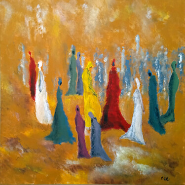 Foyer - variazione nr. 2 Schilderij getiteld "Foyer - variazione…" door Michele Giuliani, Origineel Kunstwerk, Acryl