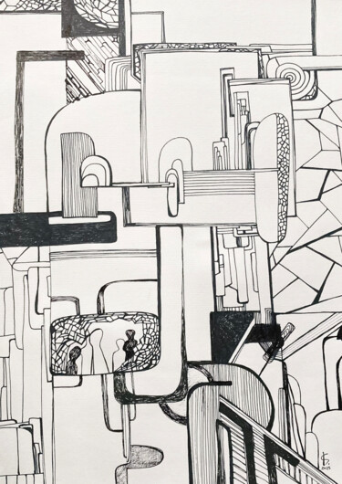 Eden II "Eden II" başlıklı Resim Katerina Serebryanskaya tarafından, Orijinal sanat, Mürekkep