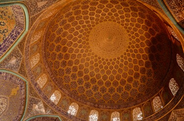Iran - mosquée de Lotfollah, place Naqsh-e Jahan, Ispahan Fotografie getiteld "Iran - mosquée de L…" door Christian Ebel, Origineel Kunstwerk, Digitale fotografie