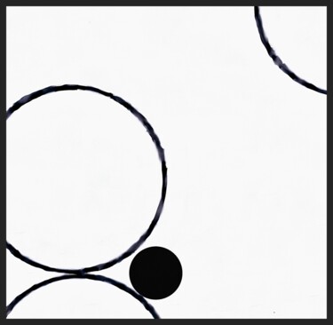 数字艺术 标题为“.Circle” 由Nobuaki Nakamura, 原创艺术品, 数字油画