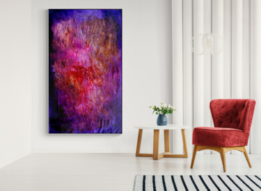"Pink Cliff" - Spring 2025 Collection Pittura intitolato ""Pink Cliff" - Spri…" da Sonia Jeronimo (Sónia J. Modern Art), Opera d'arte originale, Acrilico