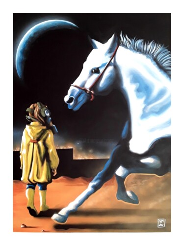 "Sturm und Drang" başlıklı Tablo Vincenzo Marino tarafından, Orijinal sanat, Akrilik