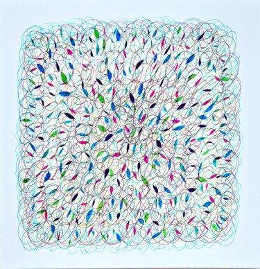 "Hi, Sy! Four corner…" başlıklı Tablo Olga Boltenkova tarafından, Orijinal sanat, Tükenmez kalem
