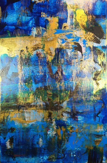 Painting titled "Abstract n.959" by Jana Noldin, Original Artwork, Acrylic