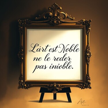 Digital Arts titled "ne torturer pas l'A…" by Daoudi Mohamed, Original Artwork, AI generated image