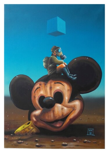 Pintura intitulada "L'Eredità" por Vincenzo Marino, Obras de arte originais, Acrílico