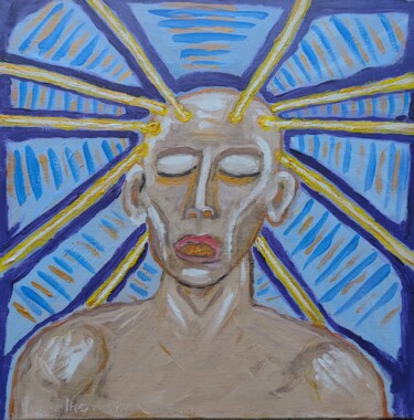 Prisoner of mind 25× 25 S. Szmelkowski Malarstwo zatytułowany „Prisoner of mind 25…” autorstwa Stanisław Szmelkowski (Ermolaev), Oryginalna praca, Olej