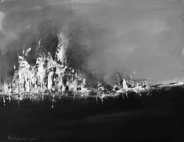 Painting titled "untitled" by Gholamreza Sadeghzadeh Pishjari (farshid), Original Artwork, Acrylic Mounted on Wood Panel