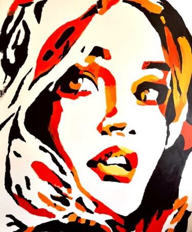 ROSIE Pittura intitolato "ROSIE" da Lana, Opera d'arte originale, Acrilico