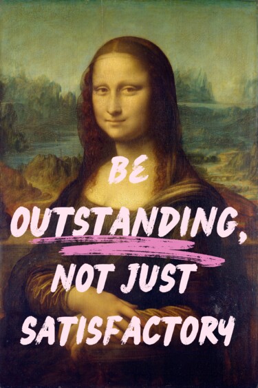 数字艺术 标题为“Mona Lisa's Smile M…” 由春宇 关, 原创艺术品, AI生成的图像 安装在纸板上