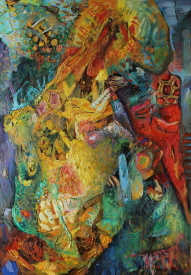 Consciousness of love 제목이 "Consciousness of lo…"인 미술작품 Marina Podgaevskaya로, 원작, 기름