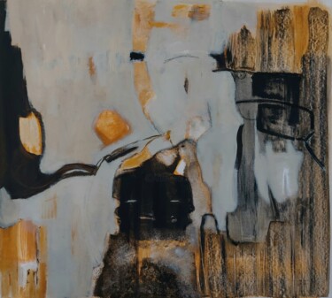 Bon sang, l'humanité est introuvable.... 「Bon sang, l'humanit…」というタイトルの絵画 Monique Morellecによって, オリジナルのアートワーク, アクリル