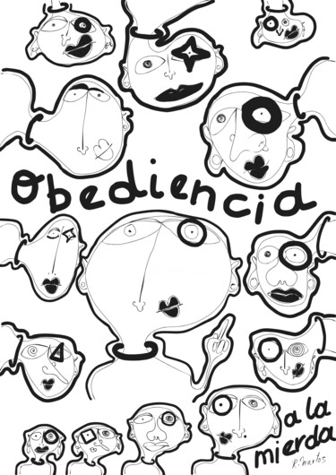 "Obediencia" başlıklı Resim Raquel Ruth Martos Martinez tarafından, Orijinal sanat, Dijital Resim
