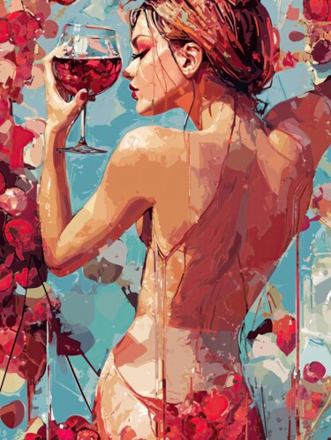 数字艺术 标题为“«Обжигающий вкус со…” 由Alexandr Gherascenco, 原创艺术品, AI生成的图像
