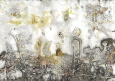 Painting titled "Apisia" by Sarrayan, Original Artwork, Pigments
