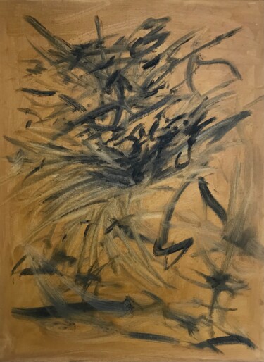 Pittura intitolato "25069" da Wei Hao 000, Opera d'arte originale, Olio