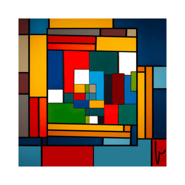 Arte digitale intitolato "Nulla dies sine lin…" da Jean Paul Pierozzi, Opera d'arte originale, Pittura digitale