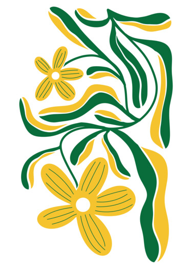 数字艺术 标题为“Springtime Blooms -…” 由春宇 关, 原创艺术品, AI生成的图像 安装在纸板上
