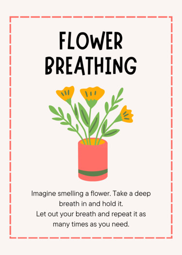 Digital Arts titled "Flower Breathing Gu…" by Chun Yu Guan, Original Artwork, AI generated image Mounted on Cardboard