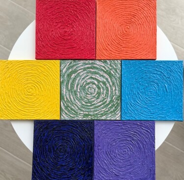 Chakras "Chakras" başlıklı Tablo Anna Chekanina tarafından, Orijinal sanat, Akrilik