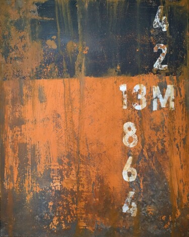 Pintura intitulada "13m" por Dmitriy Zazimko, Obras de arte originais, Acrílico