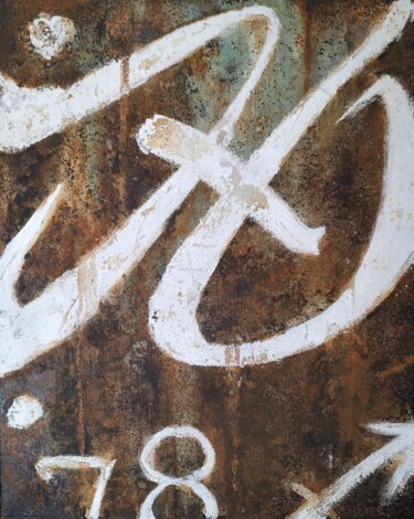 Schilderij getiteld "#4" door Dmitriy Zazimko, Origineel Kunstwerk, Acryl