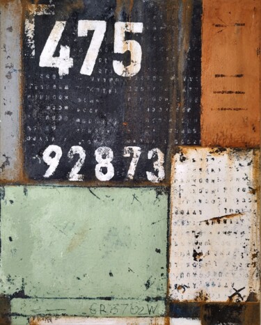 Schilderij getiteld "475" door Dmitriy Zazimko, Origineel Kunstwerk, Acryl