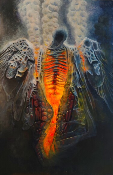 No title "No title" başlıklı Tablo Krzysztof Plonka tarafından, Orijinal sanat, Petrol