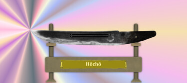 "Hōchō Masamune Spell" başlıklı Dijital Sanat Marun Bönninghaus tarafından, Orijinal sanat, Dijital Resim