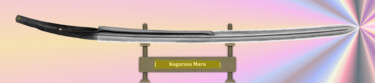 数字艺术 标题为“Kogarasu Maru Spell” 由Marun Bönninghaus, 原创艺术品, 数字油画