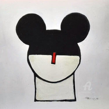 绘画 标题为“MICKEY RED” 由Paolo Rizzi, 原创艺术品, 油