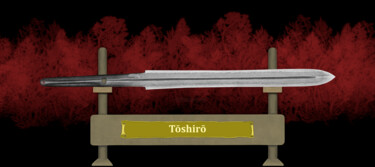 数字艺术 标题为“Tōshirō Yoshimitsu…” 由Marun Bönninghaus, 原创艺术品, 数字油画
