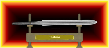 数字艺术 标题为“Tōshirō Yoshimitsu…” 由Marun Bönninghaus, 原创艺术品, 数字油画