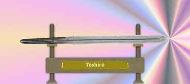 数字艺术 标题为“Tōshirō Yoshimitsu…” 由Marun Bönninghaus, 原创艺术品, 2D数字工作
