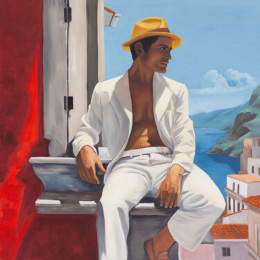 Schilderij getiteld "Eleganza Italiana" door Ihor Filippenko, Origineel Kunstwerk, Olie
