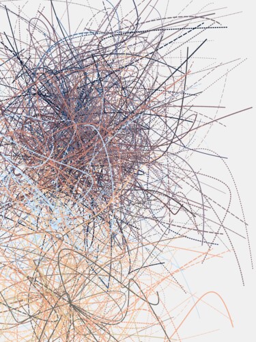Digital Arts με τίτλο "Echoes of Her Pose…" από Probebyar, Αυθεντικά έργα τέχνης, 2D ψηφιακή εργασία
