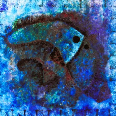 Nosso tempo 23-ESP. Pittura intitolato "Nosso tempo 23-ESP." da Antonio Guimaraes, Opera d'arte originale, Acrilico
