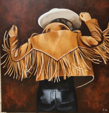 Peinture intitulée "LET'S DANCE" par Evelyne Sie, Œuvre d'art originale, Acrylique Monté sur Châssis en bois
