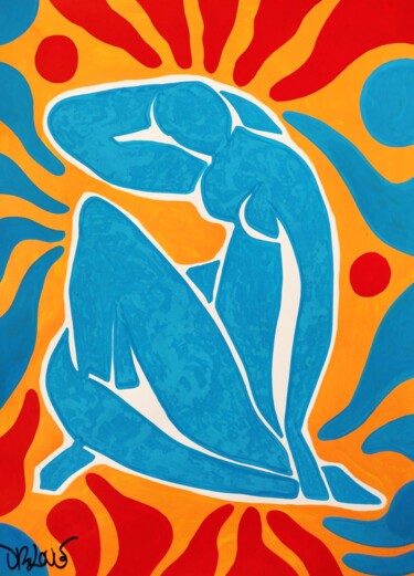 "Dreaming Matisse (T…" başlıklı Tablo Dr. Love tarafından, Orijinal sanat, Akrilik