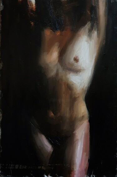 绘画 标题为“Untitled Nude” 由Guido Mauas, 原创艺术品, 油