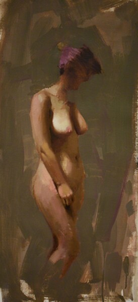 绘画 标题为“Incomplete figure” 由Guido Mauas, 原创艺术品, 油
