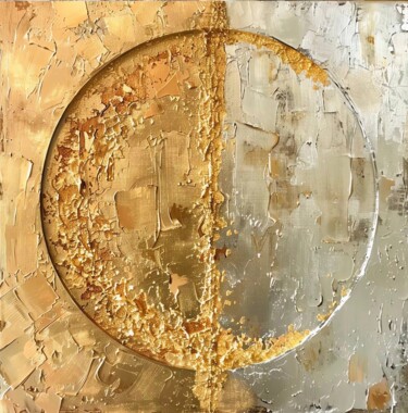제목이 "AI Abstract Metalli…"인 디지털 아트 Yuliya Samoilava (JuliettaArt)로, 원작, AI 생성 이미지