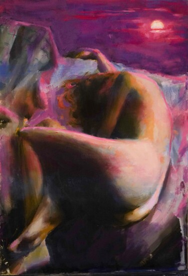 "Jupiter" başlıklı Tablo Guido Mauas tarafından, Orijinal sanat, Petrol