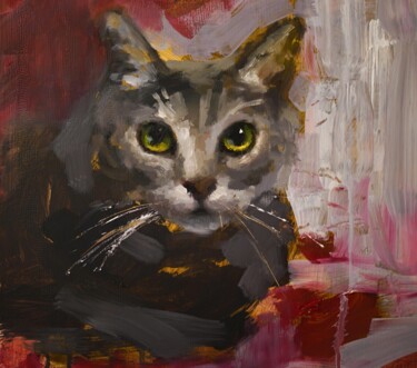 "Mara" başlıklı Tablo Guido Mauas tarafından, Orijinal sanat, Petrol