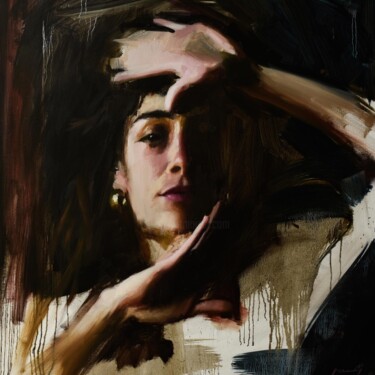 绘画 标题为“Essay for a Portrai…” 由Guido Mauas, 原创艺术品, 油