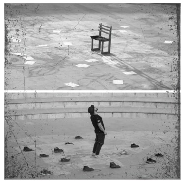 Fotografia zatytułowany „Barefoot Among Choi…” autorstwa Alireza Bagheri Sani, Oryginalna praca, Fotografia cyfrowa