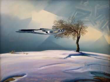 ::: Winter of the Mind: A Surreal Isolation ::: 数字艺术 标题为“::: Winter of the M…” 由Kyozai, 原创艺术品, AI生成的图像