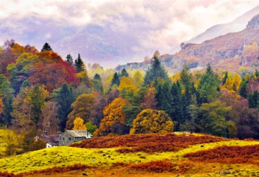 摄影 标题为“Langdale, The Lake…” 由Peter Watson, 原创艺术品, 数码摄影