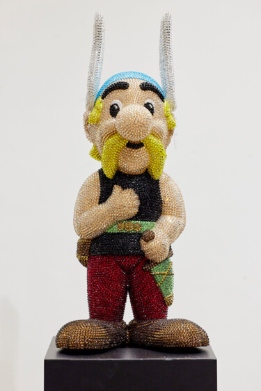 "Asterix Swarovski" başlıklı Heykel Angela Gomes tarafından, Orijinal sanat, Döküm